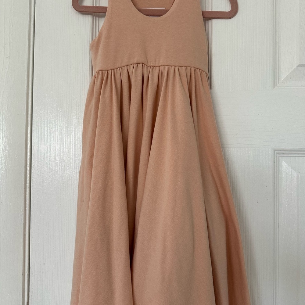 Remi Girl Blush Tank Kids Dress